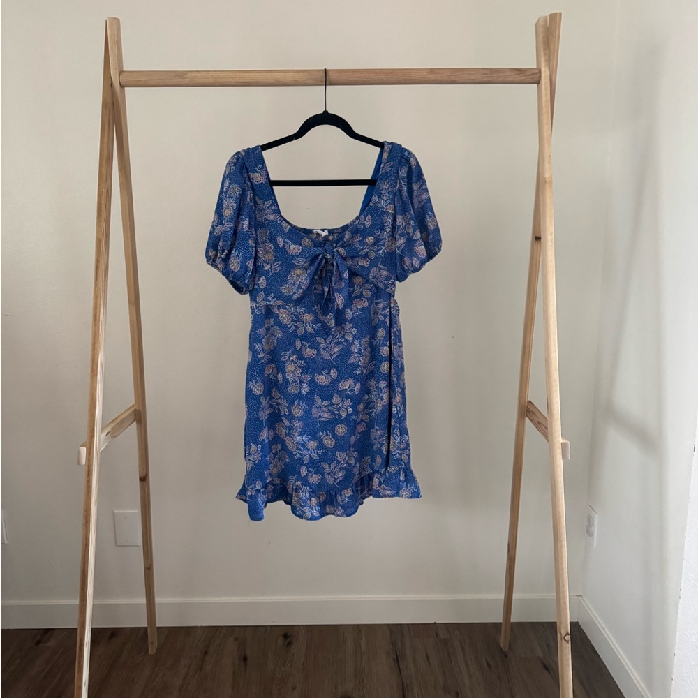 Mini Chica Blue Floral Dress